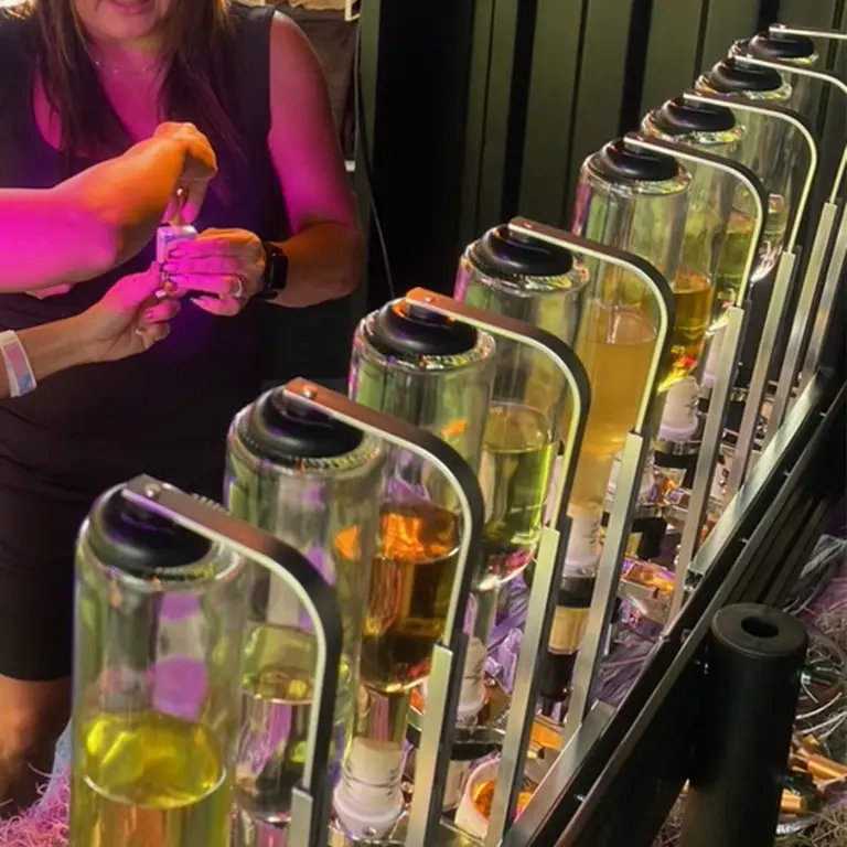 Top view of Mobile Scent Bar